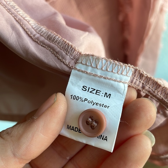 Pink Button Down - Picture 3 of 3